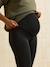 Long Maternity Leggings Black+chocolate 