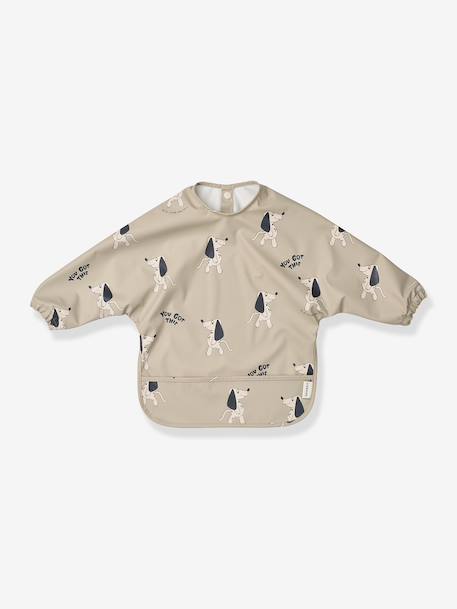Sleeved bib Merle - LIEWOOD blush+clay beige+ecru+old rose+pale pink+printed yellow+rose+taupe+white+yellow 