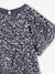 Girl's velvet and sequin dress red+rose+silver 