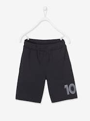 Boys-Number 10 Sports Shorts in Techno Material for Boys