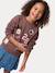 Minnie sweatshirt for girls chocolate 