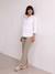 Maternity yoga-style trousers beige 