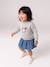 Dress with long sleeves for baby girls stone 