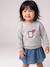 Dress with long sleeves for baby girls stone 