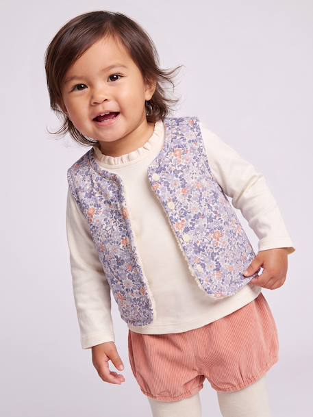 4-piece set for baby girls apricot 