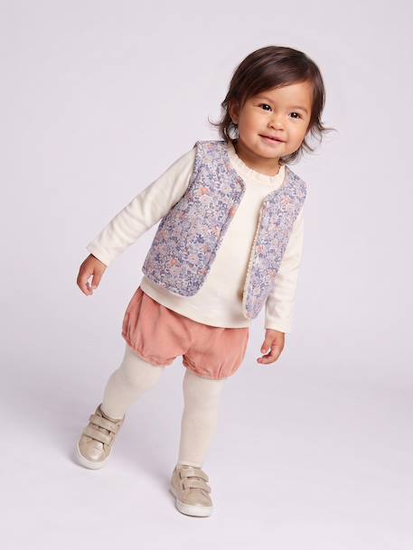 4-piece set for baby girls apricot 