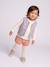 4-piece set for baby girls apricot 