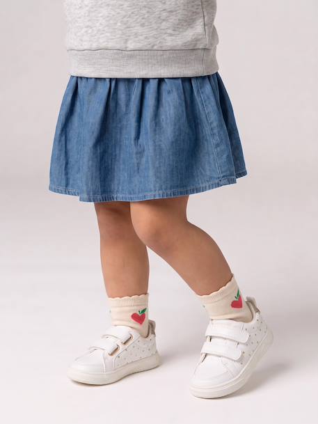 Dress with long sleeves for baby girls stone 