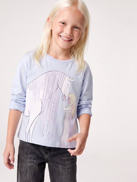 Long-sleeved T-shirt for girls by Frozen sky blue 