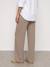 Maternity yoga-style trousers beige 