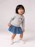 Dress with long sleeves for baby girls stone 