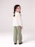 Wide Leg MorphologiK Trousers for Girls coral+grey green+khaki+old rose 