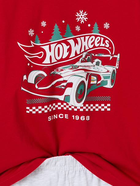 Christmas pyjamas Hot Wheels for boys red 
