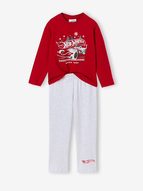 Christmas pyjamas Hot Wheels for boys red 