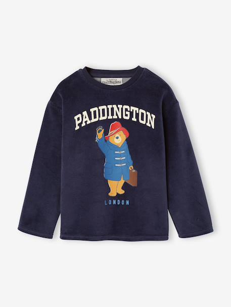 Paddington velour pyjamas for boys night blue 