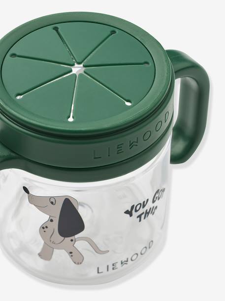 Enyo tritan snack cup LIEWOOD fir green+old rose 