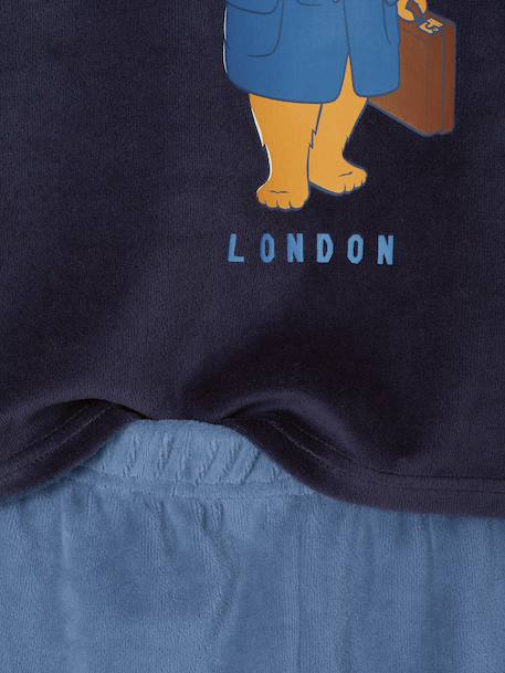 Paddington velour pyjamas for boys night blue 