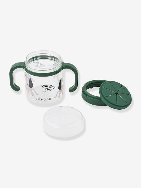 Enyo tritan snack cup LIEWOOD fir green+old rose 