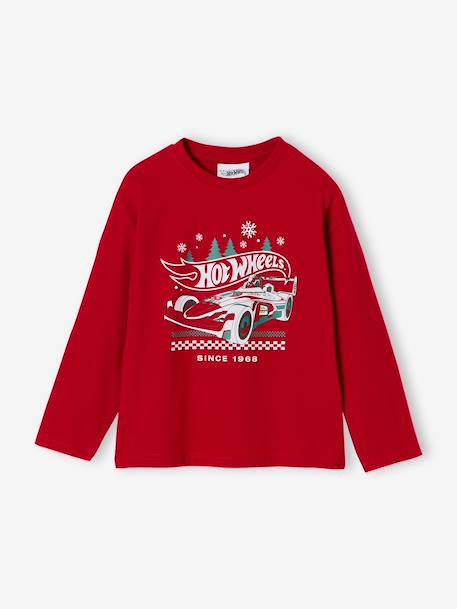 Christmas pyjamas Hot Wheels for boys red 