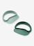 Pack of 2 round-handled knives LIEWOOD fir green+pale pink 