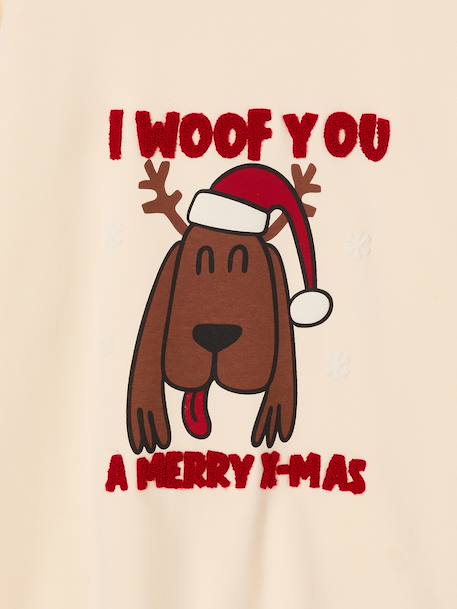 Men's Christmas sweatshirt vanilla 