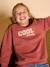 Sweatshirt for kids terracotta 