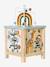 Big Wooden Activity Cube - FSC® Certified green+rose 