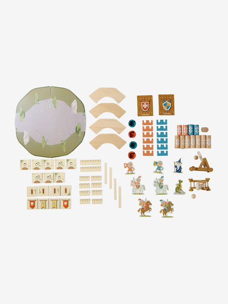 Woden castle battle set FSC 100% multicoloured 