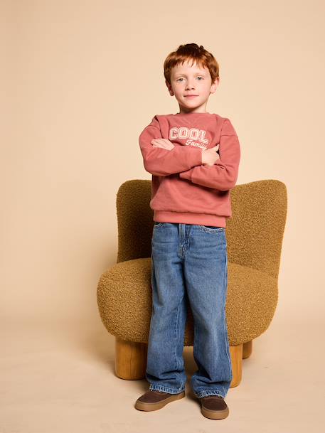 Sweatshirt for kids terracotta 