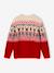 Christmas knit jumper for boys red 