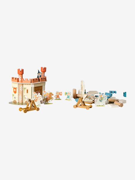 Woden castle battle set FSC 100% multicoloured 