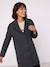 Maternity and baby carrier coat anthracite 