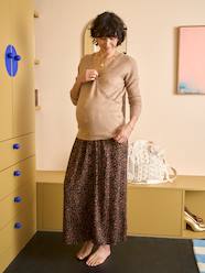 Maternity-Maternity maxi skirt