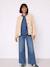 Maternity jacket with an adaptable fit ecru 