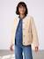 Maternity jacket with an adaptable fit ecru 