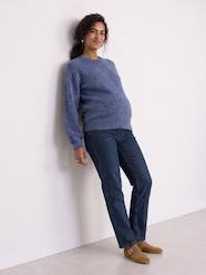 -Maternity pointelle knit jumper