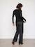 Long-sleeved maternity and nursing T-shirt black 