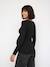 Long-sleeved maternity and nursing T-shirt black 