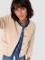 Maternity jacket with an adaptable fit ecru 