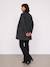 Maternity and baby carrier coat anthracite 