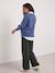 Maternity knit trousers grey 