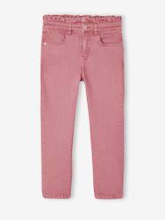 -Slim trousers for girls
