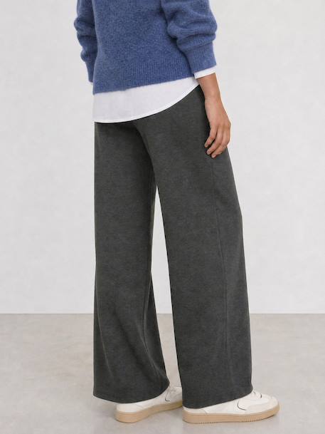 Maternity knit trousers grey 
