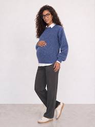 -Maternity knit trousers