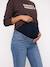 Wide Leg Jeans for Maternity 6439+brut denim+stone 