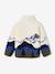 Sherpa jacket with long sleeves and zip fastening for boys ecru 