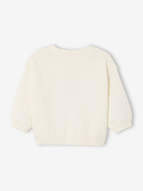 Newborn knitwear jumper ecru 
