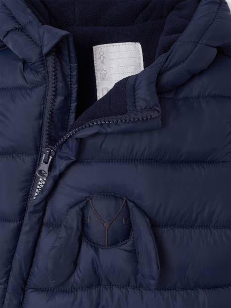 Newborn pramsuit navy blue 