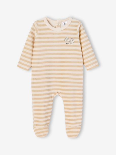 Pack of 2 Disney pyjamas for baby boys beige 