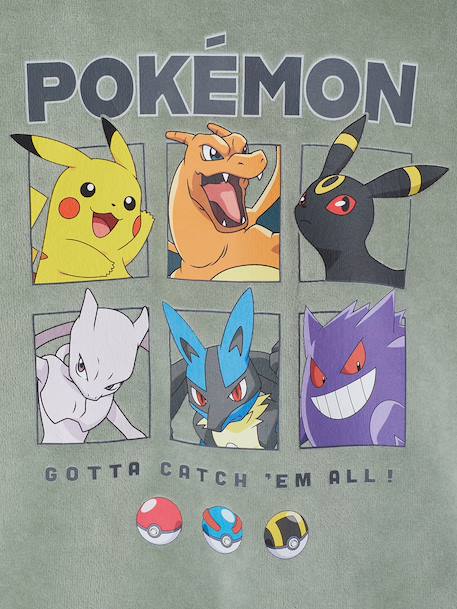 Pokémon velour pyjamas for boys sage green 